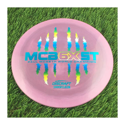 Discraft ESP Swirl Undertaker with McBeast 6X Claw PM World Champ Stamp - 174g - Solid Purple