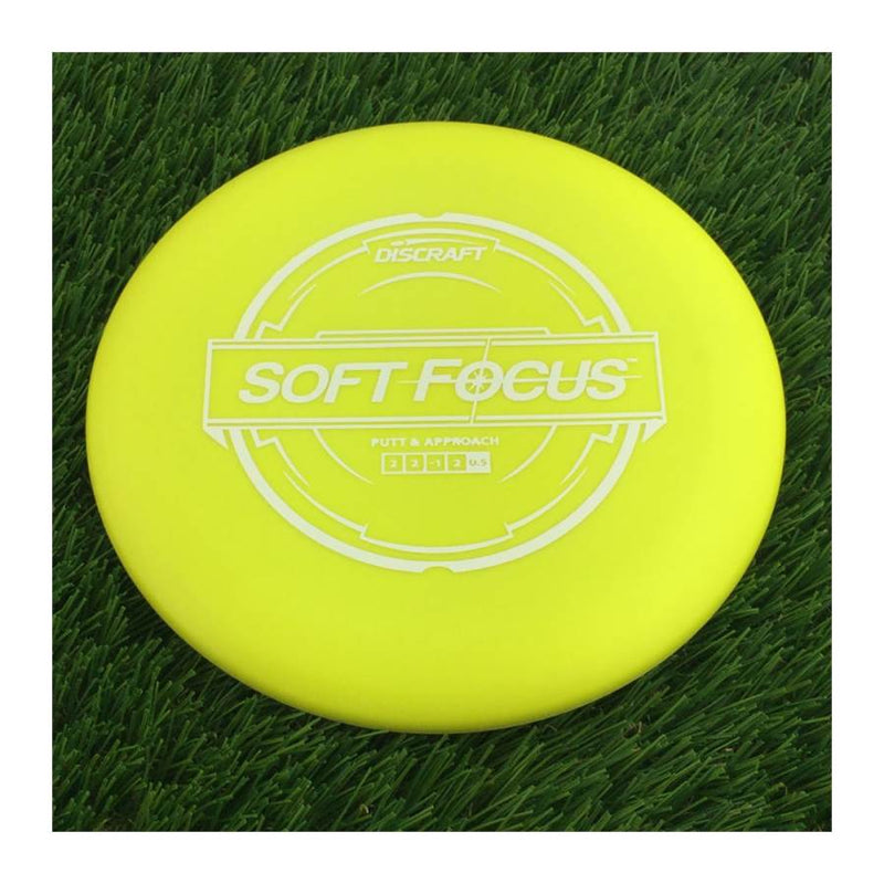 Discraft Putter Line Soft Focus - 169g - Solid Yellow