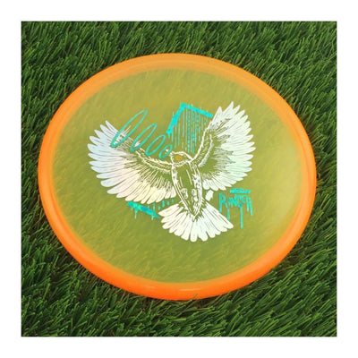 Discraft CryZtal Ringer with 2023 Ledgestone Edition - Wave 1 Stamp - 174g - Translucent Orange