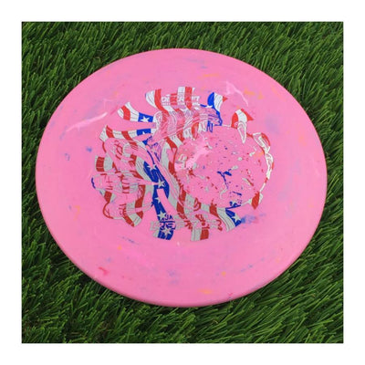 Discraft Jawbreaker Raptor with 2023 Ledgestone Edition - Wave 1 Stamp - 174g - Solid Pink