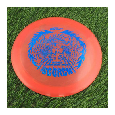 Discraft Elite Z Metallic Swirl Scorch with 2023 Ledgestone Edition - Wave 1 Stamp - 172g - Translucent Red