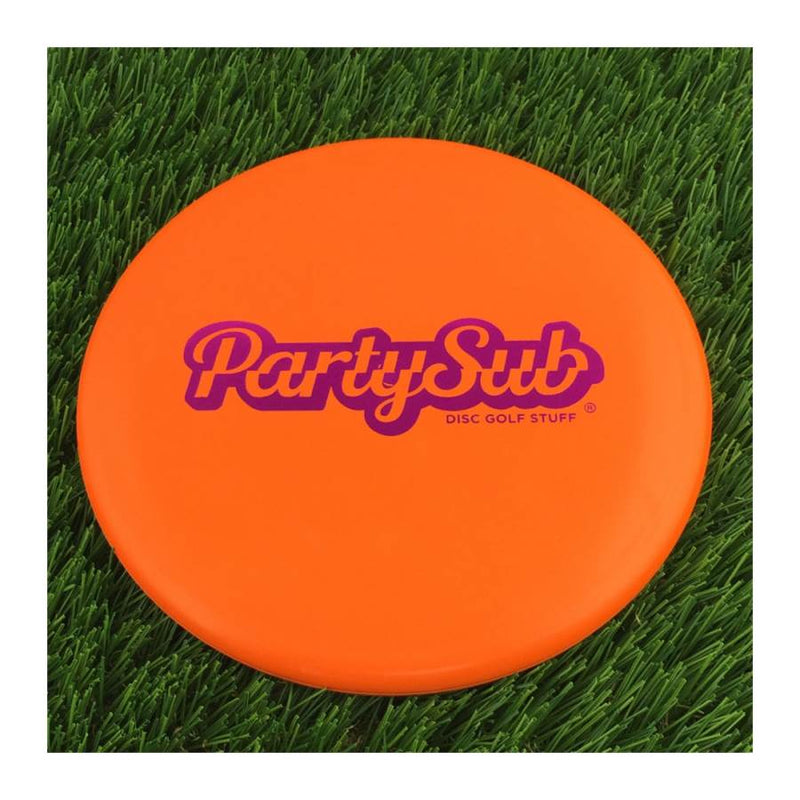 Dynamic Discs Classic Blend Judge with PartySub Bar Stamp Stamp - 173g - Solid Orange