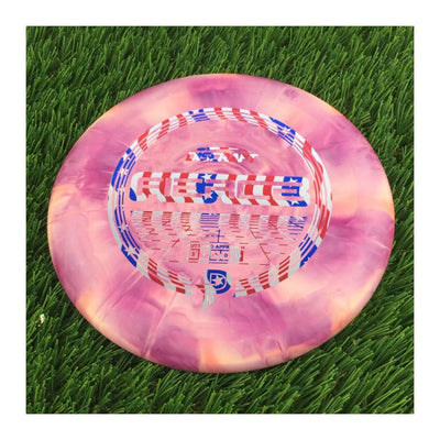 Discraft Swirl Fierce with PP Logo Stock Stamp Stamp