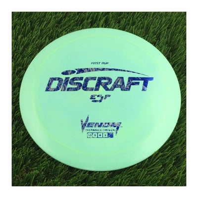 Discraft ESP Venom with First Run Stamp - 172g - Solid Mint Green