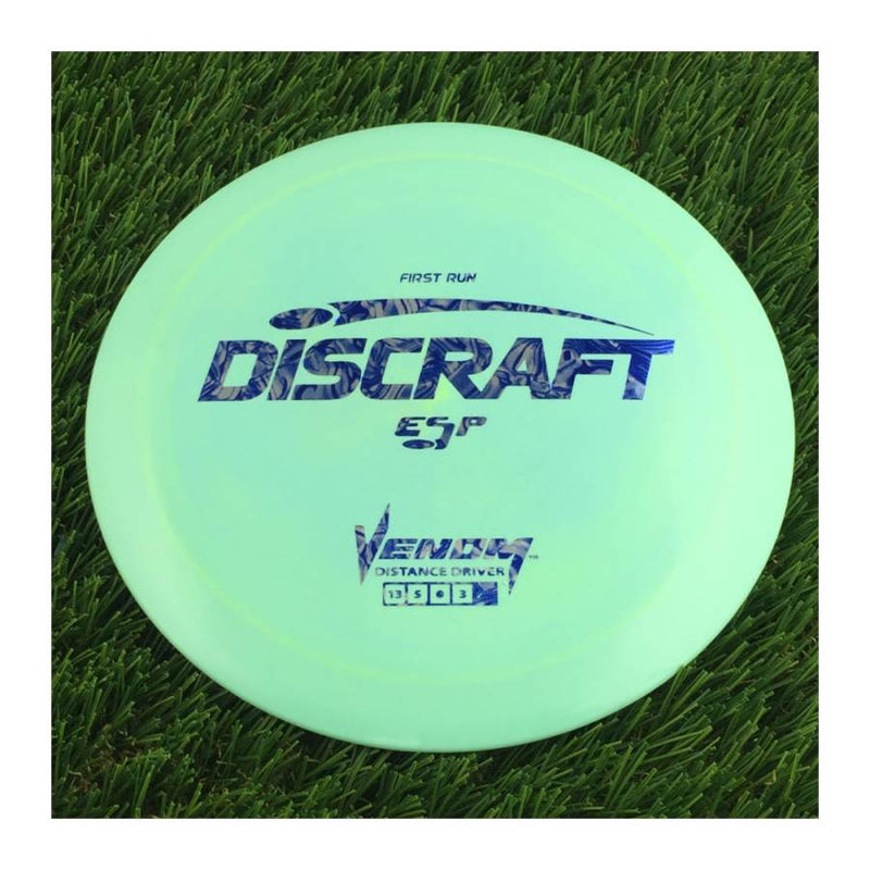 Discraft ESP Venom with First Run Stamp - 172g - Solid Mint Green