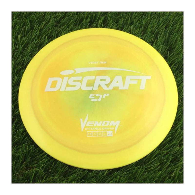 Discraft ESP Venom with First Run Stamp - 172g - Solid Yellow