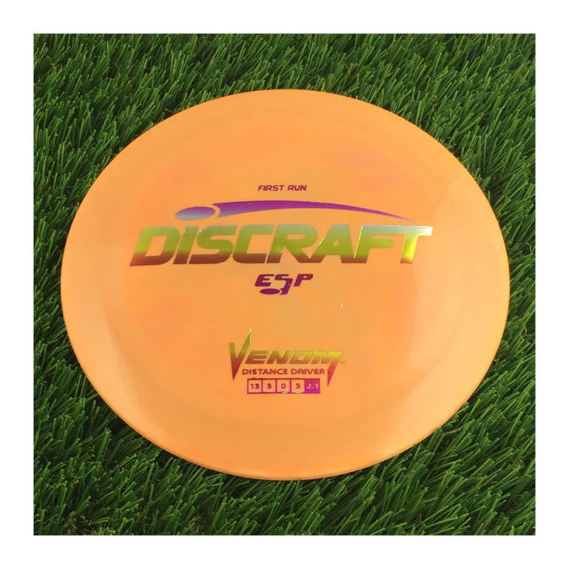 Discraft ESP Venom with First Run Stamp - 174g - Solid Orange