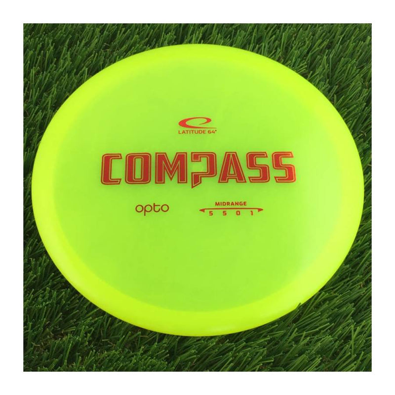 Latitude 64 Opto Compass - 177g - Translucent Yellow