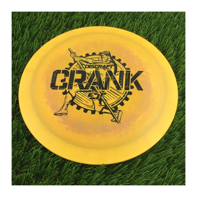 Discraft ESP Lite Crank with 2023 Ledgestone Edition - Wave 1 Stamp - 163g - Solid Yellow