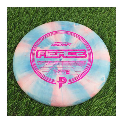 Discraft Swirl Fierce with PP Logo Stock Stamp Stamp - 166g - Solid Bluish Pink