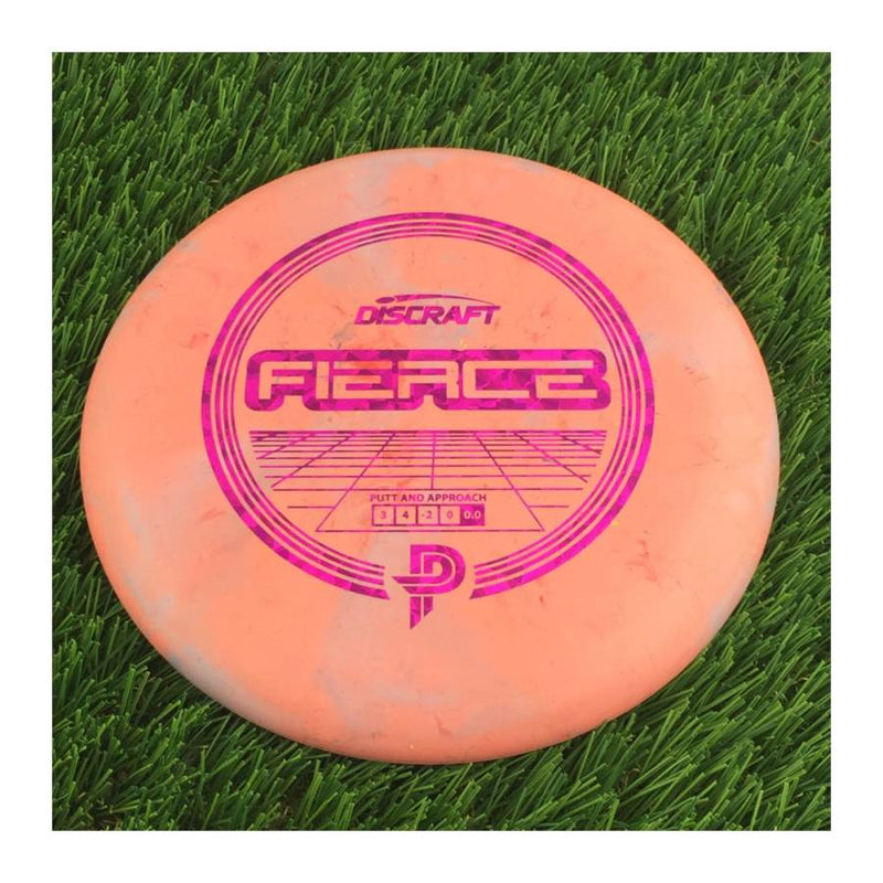 Discraft Swirl Fierce with PP Logo Stock Stamp Stamp