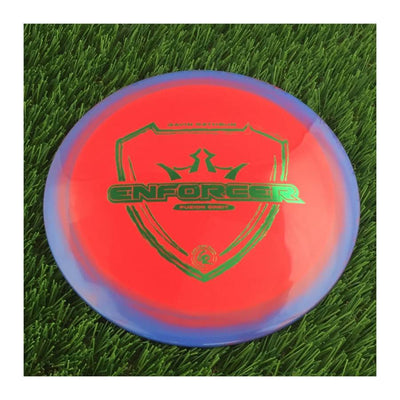 Dynamic Discs Fuzion Orbit Enforcer with Gavin Rathbun 2023 Team Series Stamp - 175g - Solid Red