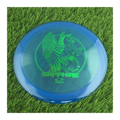 Latitude 64 Opto Sapphire with Keiti Tatte Team Series 2023 Stamp - 164g - Translucent Blue