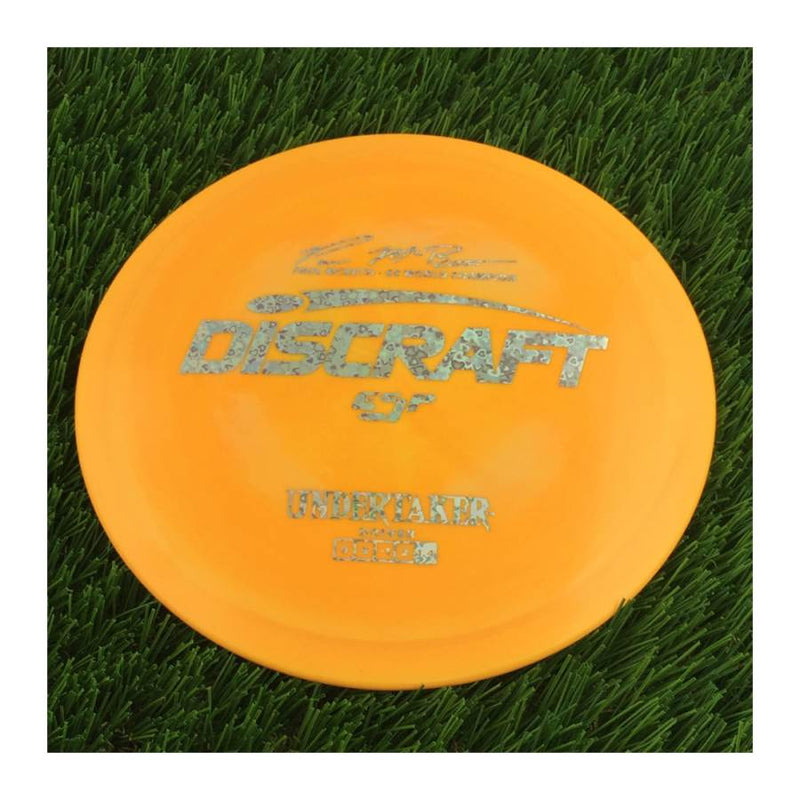 Discraft ESP Undertaker with Paul McBeth - 6x World Champion Signature Stamp - 172g - Solid Bright Orange