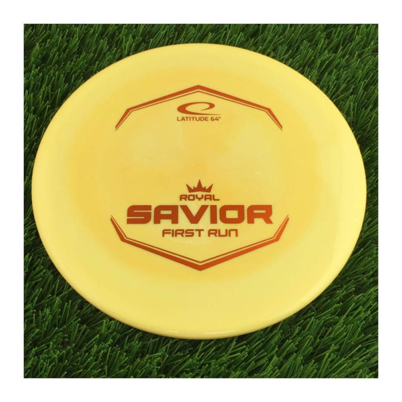 Latitude 64 Royal Grand Savior with First Run Stamp - 176g - Solid Orange