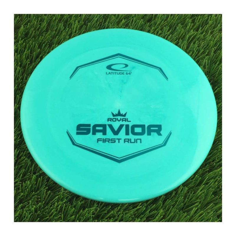 Latitude 64 Royal Grand Savior with First Run Stamp - 173g - Solid Aqua Green