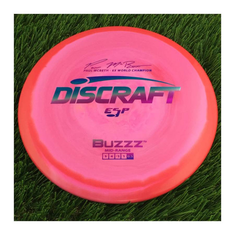 Discraft ESP Buzzz with Paul McBeth - 6x World Champion Signature Stamp