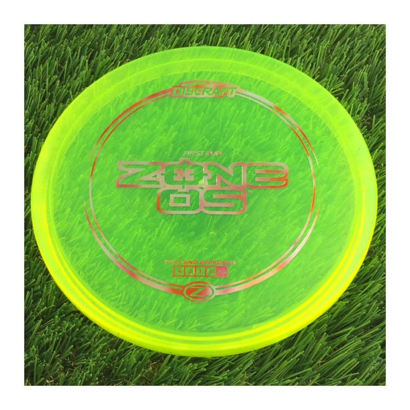 Discraft Elite Z Zone OS with First Run Stamp