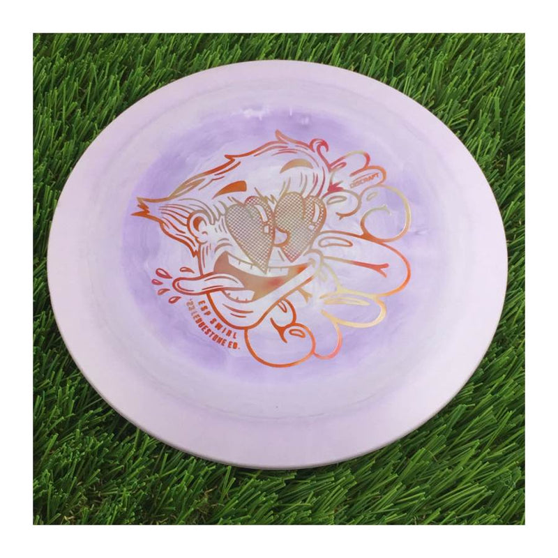 Discraft ESP Swirl Crush with 2023 Ledgestone Edition - Wave 2 Stamp - 174g - Solid Purple