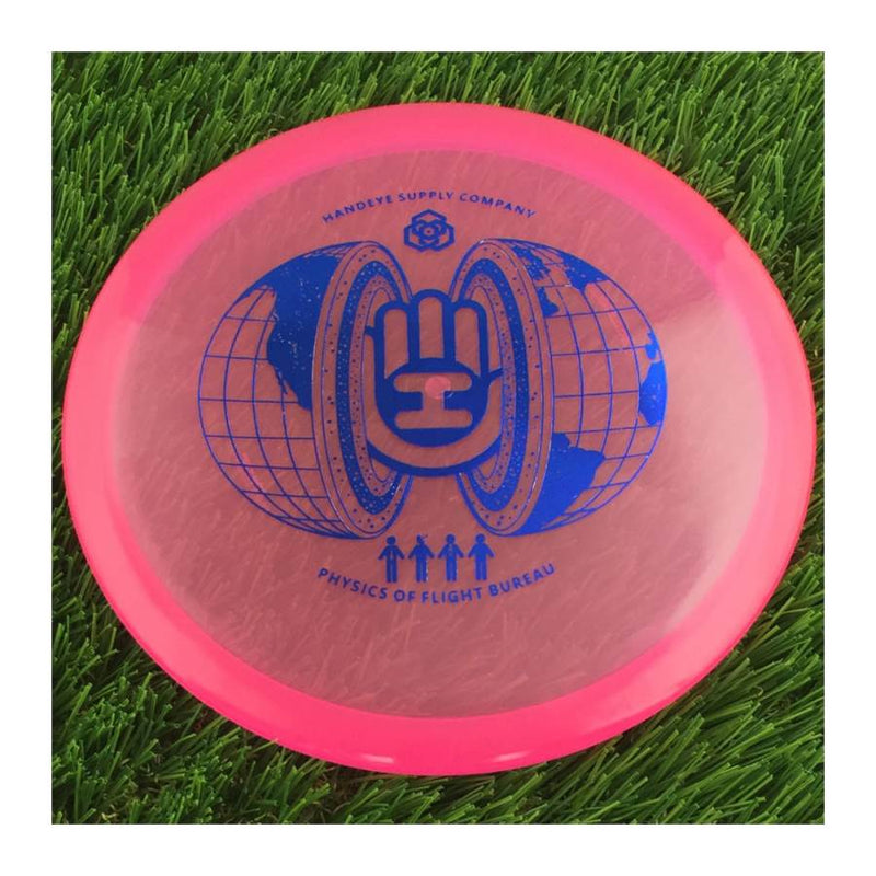 Westside VIP Gatekeeper with HSCo Inward - Handeye Supply Company - Physics of Flight Bureau Stamp - 177g - Translucent Pink