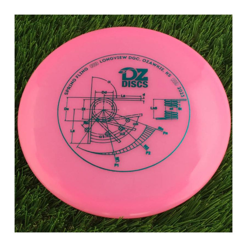 Westside Hybrid Gatekeeper with DZDiscs 2023 Spring Fling - Longview DGC - Ozawkie, KS Stamp - 175g - Solid Pink