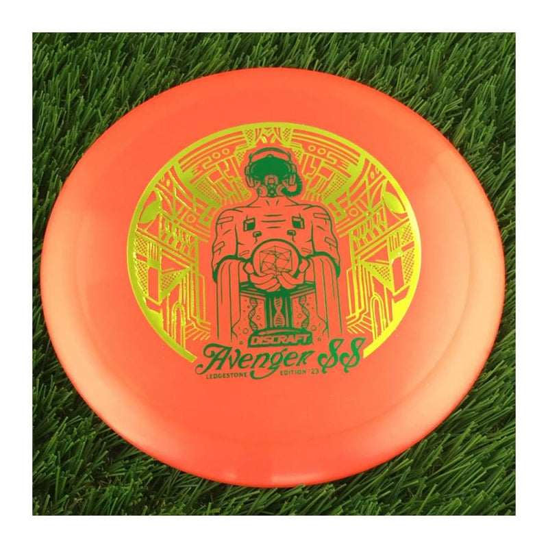 Discraft Big Z Collection Avenger SS with 2023 Ledgestone Edition - Wave 2 Stamp - 174g - Solid Orange