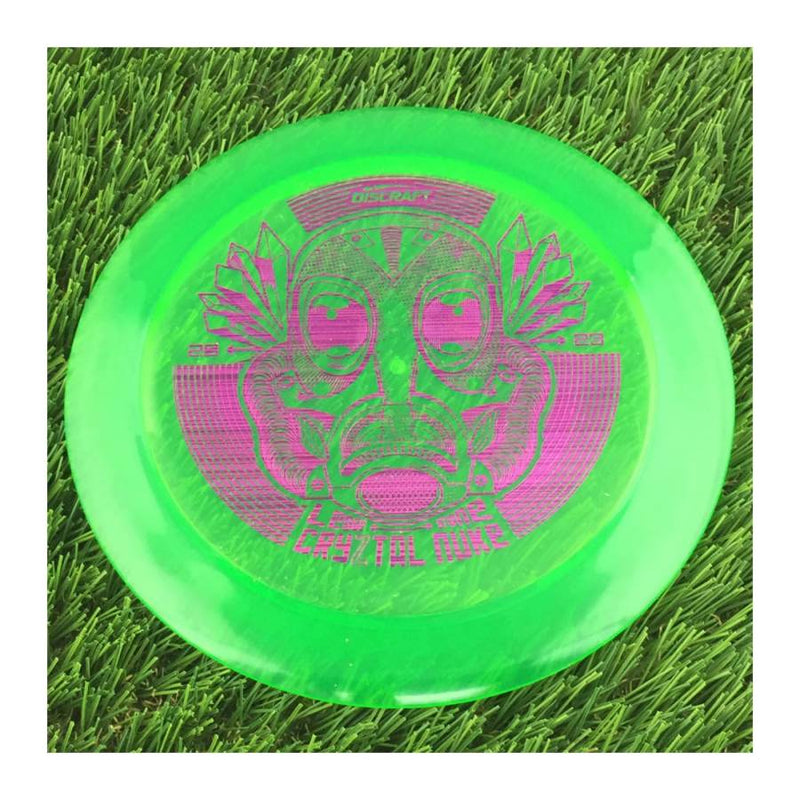 Discraft CryZtal Nuke with 2023 Ledgestone Edition - Wave 2 Stamp - 174g - Translucent Green