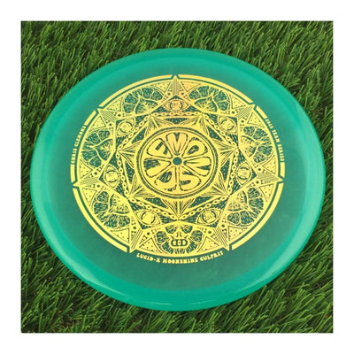 Dynamic Discs Lucid-X Moonshine Culprit with Chris Clemons Lemon Slice Team Series 2023 Stamp - 176g - Translucent Light Blue