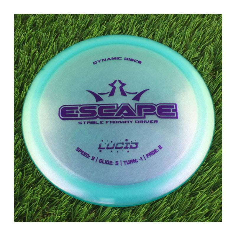 Dynamic Discs Lucid Glimmer Escape - 173g - Translucent Blue