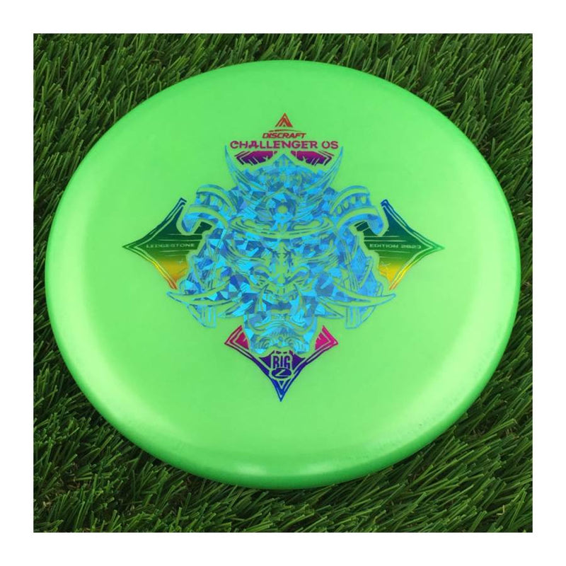 Discraft Big Z Collection Challenger OS with 2023 Ledgestone Edition - Wave 2 Stamp - 169g - Solid Green