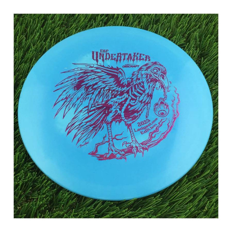 Discraft ESP Undertaker with 2023 Ledgestone Edition - Wave 2 Stamp - 163g - Solid Blue