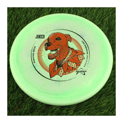 Prodigy 500 Spectrum A5 with Luke Humphries Joker of Discs 2023 Signature Series Stamp - 177g - Solid Light Green