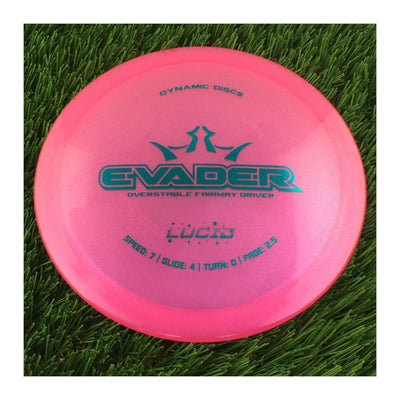 Dynamic Discs Lucid Glimmer Evader - 174g - Translucent Pink