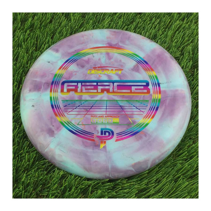 Discraft Swirl Fierce with PP Logo Stock Stamp Stamp - 169g - Solid Bluish Purple