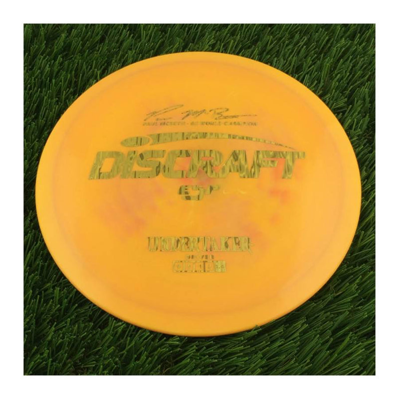 Discraft ESP Undertaker with Paul McBeth - 6x World Champion Signature Stamp - 172g - Solid Orange