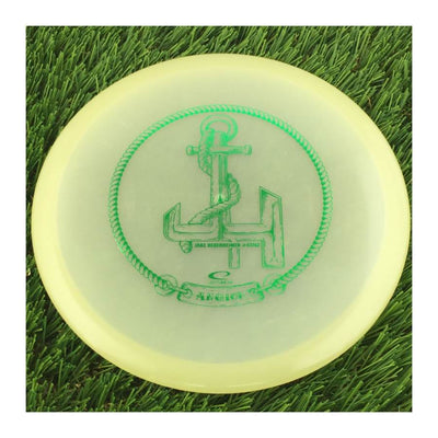 Latitude 64 Opto Moonshine Glow Anchor with Jacob Hebenheimer Anchor Team Series 2023 Stamp - 173g - Translucent Glow