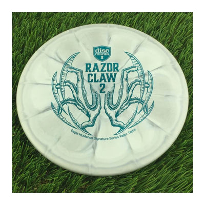 Discmania Evolution Vapor Tactic with Razor Claw 2 - Eagle McMahon Signature Series Stamp - 176g - Solid Light Grey