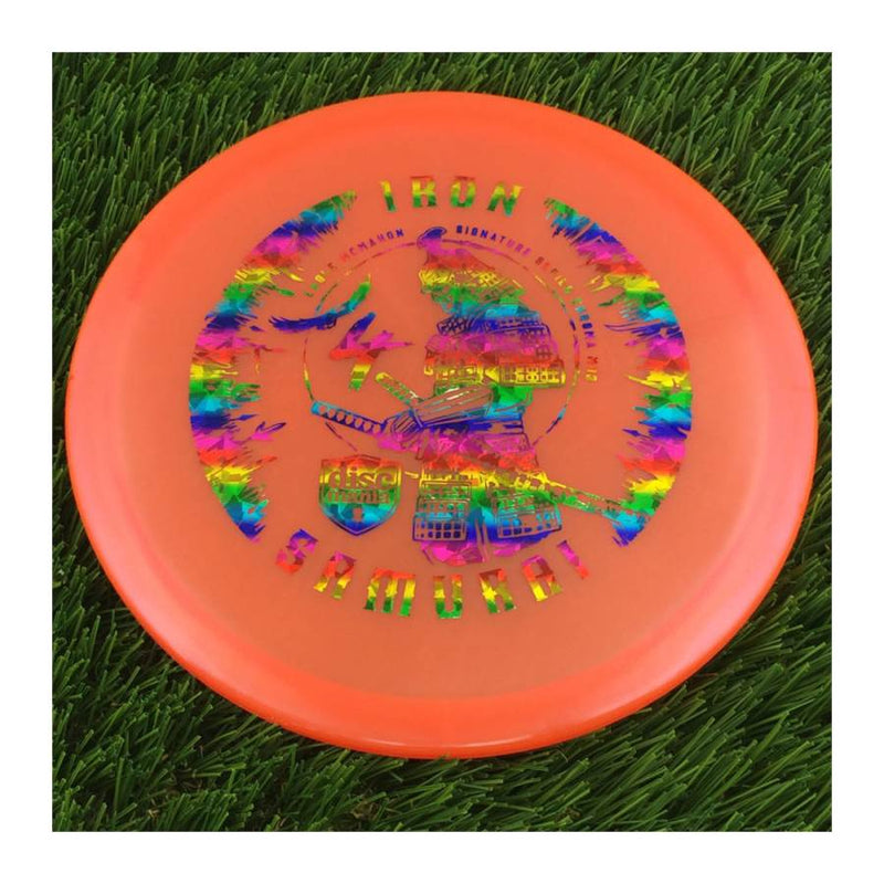 Discmania Chroma C-Line MD3 with Eagle McMahon Signature Series Iron Samurai 4 Stamp - 178g - Translucent Orange