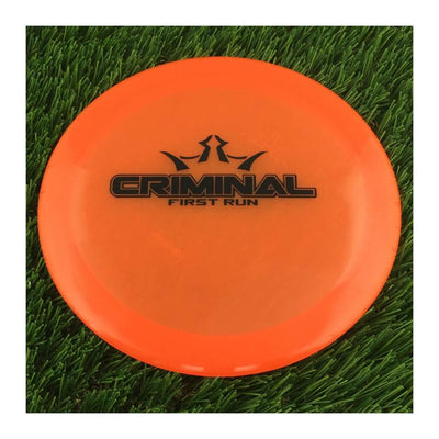 Dynamic Discs Lucid Criminal with First Run Stamp - 173g - Translucent Orange