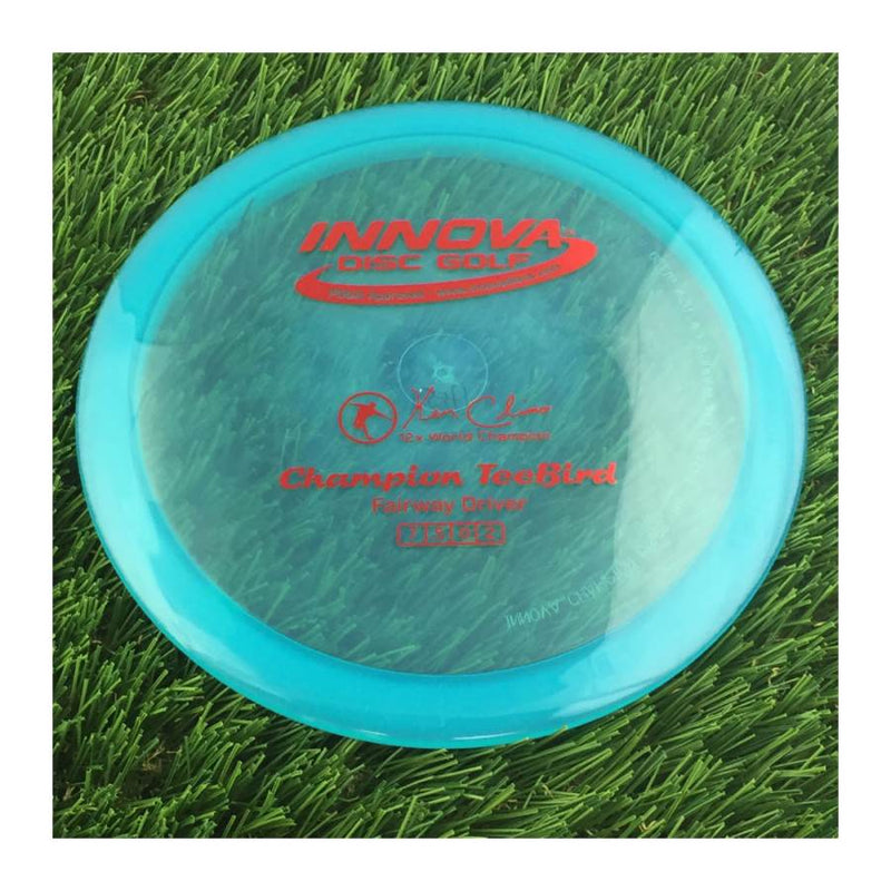 Innova Champion Teebird with Ken Climo 12x World Champion Stamp - 175g - Translucent Light Blue