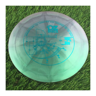 Westside VIP Chameleon Boatman with DZDiscs 2023 Spring Fling - Longview DGC - Ozawkie, KS Stamp - 174g - Translucent Dark Green