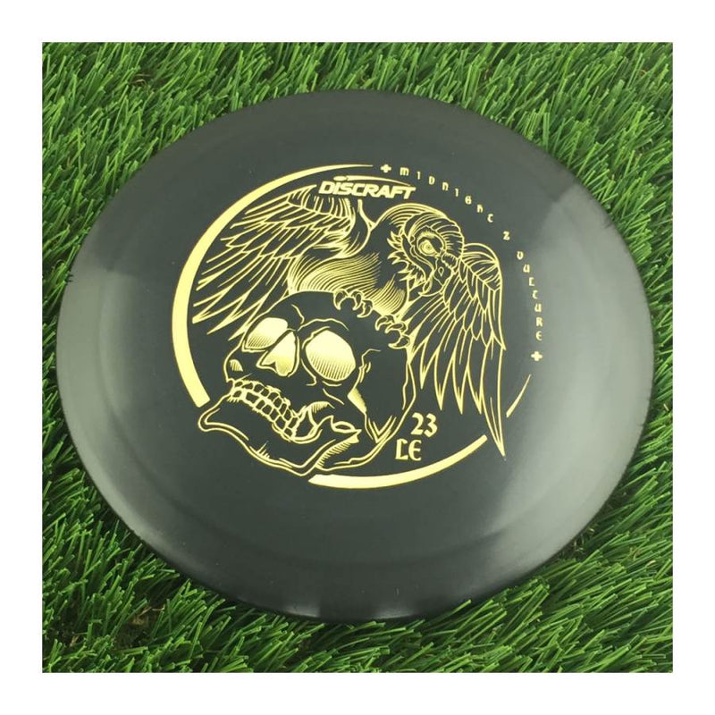 Discraft Elite Z Vulture with 2023 Ledgestone Edition - Wave 3 Stamp - 176g - Solid Black