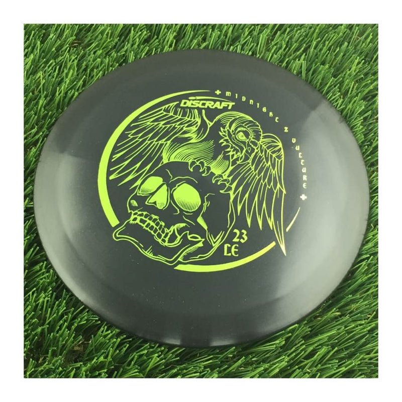 Discraft Elite Z Vulture with 2023 Ledgestone Edition - Wave 3 Stamp - 176g - Solid Black