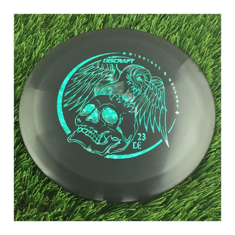 Discraft Elite Z Vulture with 2023 Ledgestone Edition - Wave 3 Stamp - 174g - Solid Black