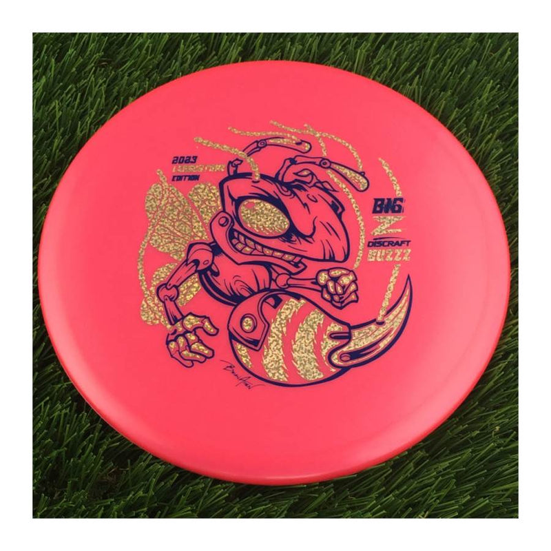 Discraft Big Z Collection Buzzz with 2023 Ledgestone Edition - Wave 3 Stamp - 176g - Solid Pink