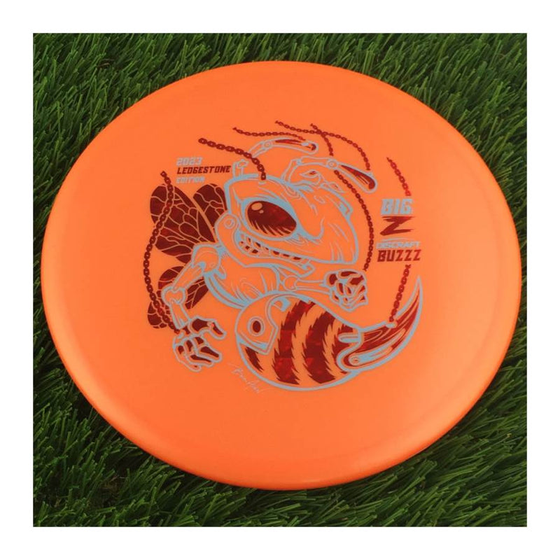 Discraft Big Z Collection Buzzz with 2023 Ledgestone Edition - Wave 3 Stamp - 176g - Solid Orange