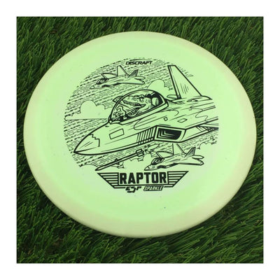 Discraft ESP Lite Sparkle Raptor with 2023 Ledgestone Edition - Wave 3 Stamp - 169g - Solid Mint Green