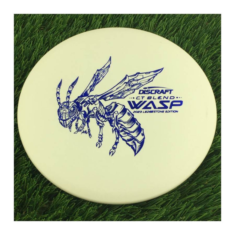 Discraft Crazy Tuff (CT) Blend Wasp with 2023 Ledgestone Edition - Wave 3 Stamp - 176g - Solid White