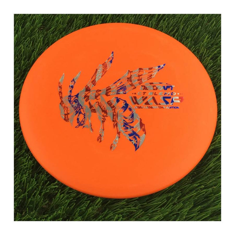 Discraft Crazy Tuff (CT) Blend Wasp with 2023 Ledgestone Edition - Wave 3 Stamp - 177g - Solid Orange