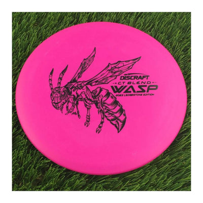 Discraft Crazy Tuff (CT) Blend Wasp with 2023 Ledgestone Edition - Wave 3 Stamp - 177g - Solid Pink